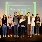 Los alumnos ganadores de la pasada edición del concurso.