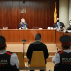 El acusado. este miércoles en la Audiencia de Lleida.