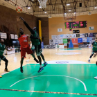 Wendell Davis, en una acció del partit d’ahir a Albacete.