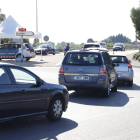 Un control dels Mossos d’Esquadra a l’entrada de Lleida, diumenge passat 19 de juliol.