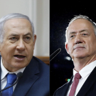 Benjamin Netanyahu i Benny Gantz.