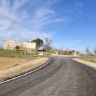 Imatge del camí de Montagut d’Alcarràs.