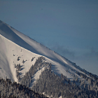 Imagen de archivo de una ladera de una montaña en los Alpes.