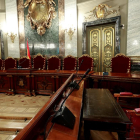 Imatge de la Sala Penal del Tribunal Suprem en la qual tindrà lloc el judici del procés.