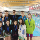 Els nadadors dels clubs lleidatans que van aconseguir medalla.