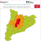 Alerta por vientos muy fuertes en la Segarra y el Solsonès esta tarde