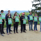 Les formacions independentistes van presentar ahir la campanya ahir al parc del Cadí de la Seu.