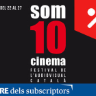 El cartell de la 10a edició del Festival de l'Audiovisual català, Som Cinema 2019.