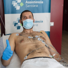 Nikola Mirotic, durante las pruebas médicas del equipo.