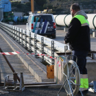 La reparación de la toma de agua del Segrià Sud en el Ebro, donde hace una semana se robó el cable de cobre de las conexiones.