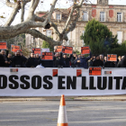 Un centenar de mossos se concentran en el Parlament para reivindicar mejoras laborales