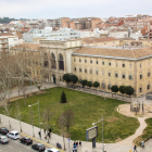 Imagen de archivo del edificio del Rectorado de la Universitat de Lleida. 