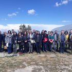 Directivos de 18 secciones de crédito de Lleida tomaron parte ayer en el inicio del curso en Borges.