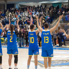 Las jugadoras del Alt Urgell confían en el respaldo de su gente para tumbar a las donostiarras.