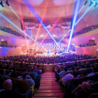 Una de las actuaciones de la Film Symphony Orchestra durante la gira de 2018.