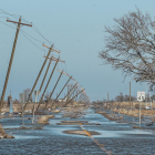 Medio millón de hogares sin luz por el huracán Delta en Luisiana