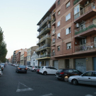 Un carrer del barri de la Bordeta.