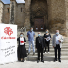 Presentació de la memòria de l’any passat de les Càritas diocesanes de Lleida, Solsona i Urgell.