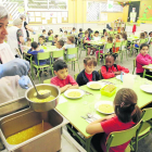 Imagen de archivo del comedor del colegio Joan Maragall de Lleida.