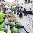Imatge del mercat de les Borges, que va reobrir ahir.