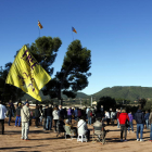 Unas 300 personas muestran su “calor” a los presos de Lledoners