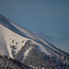 Imatge de la gran quantitat de neu als Alps.