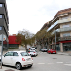 La calle de Manresa donde sucedió la agresión.