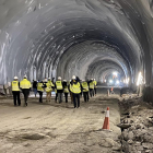 Trabajos para impermeabilizar el túnel de Tresponts, listo este año