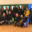 Reunión del profesorado de los diferentes centros, incluido el Guindàvols, en Bruselas. 