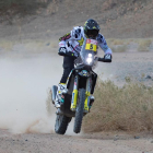El chileno Pablo Quintanilla fue ayer el vencedor de la etapa en motos.
