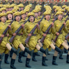 Imagen de propaganda que utiliza el ejército norcoreano.