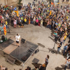 Manifestació a Tàrrega pel segon aniversari de l’1-O.