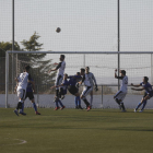 El Borges, en la foto ante el Solsona, tampoco podrá entrenar al cerrar el ayuntamiento el campo 15 días.