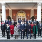 Foto de família del Consell de Ministres a La Moncloa.