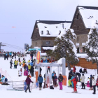 Esquiadores ayer en la estación de Boí Taüll.