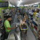 Imagen de archivo de un supermercado en Lleida.