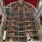 Restauran el retablo del Santuario de Riner