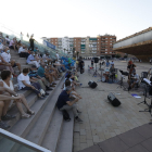 El concert va tenir lloc ahir a les 20.00 hores a la plaça de la Llotja.