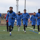 El Lleida va començar a preparar el partit de Copa de demà al camp del Marbella.