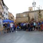 Caminata para conmemorar el 25.º aniversario de la Asociación de Alcohólicos Rehabilitados de Lleida