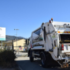 Un camió d’escombraries d’Andorra arribant a l’Alt Urgell el 2017.