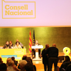 Imagen del Consell Nacional del PDeCAT celebrado ayer en Barcelona.