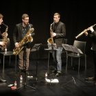 El cuarteto barcelonés Kebyart Ensemble, en CaixaForum Lleida.
