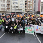 Imatge d’arxiu de la manifestació convocada per les entitats l’any passat per reclamar més ajuts per als CET de Lleida.