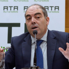 El president d’ATA, Lorenzo Amor, va presentar ahir l’informe.