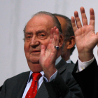 Imagen del rey emérito Juan Carlos I en un acto en el año 2014.