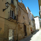 El carrer Hospital, al centre històric de les Borges.