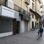 El carrer del Carme i el tram final de Sant Antoni són dos de les vies de l’Eix amb més locals buits.