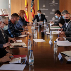 Planas se reunió ayer con organizaciones agrarias valencianas.