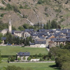 Vista del municipi d'Esterri d'Àneu.